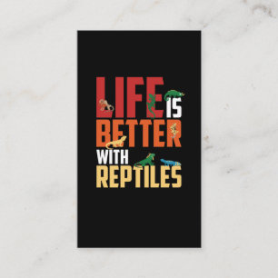 Coola Reptiles Lizard Gecko Bearded Dragon Visitkort