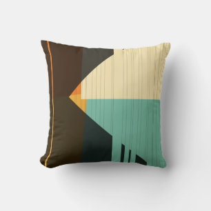 Coola Retro Art mönster-design - fyllning Kudde