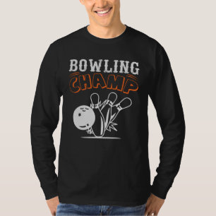 Coola Retro Bowling Champ Manar Långärmad T Shirt