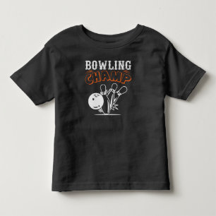 Coola Retro Bowling Champ Sport Småbarn T Shirt