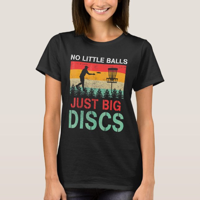 Coola Retro Disk Golf Sport 16 T Shirt (Framsida)