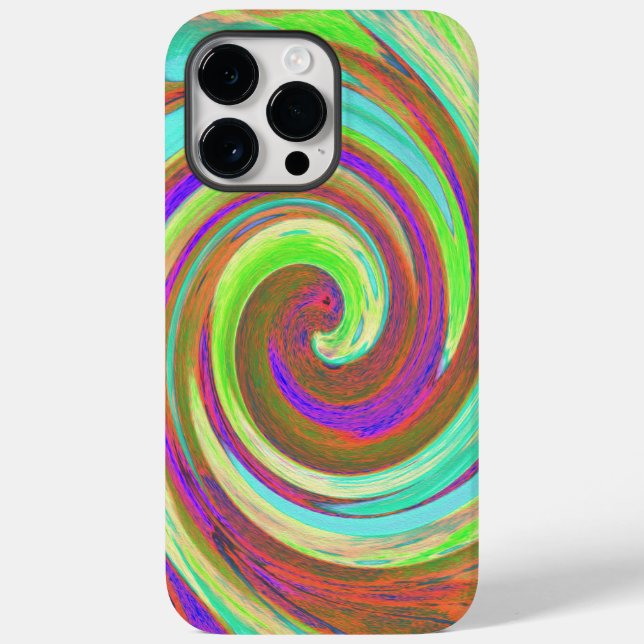 Coola Retro Färg Vätskerappning för hösthösten (Baksida)