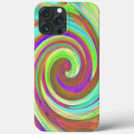 Coola Retro Färg Vätskerappning för hösthösten