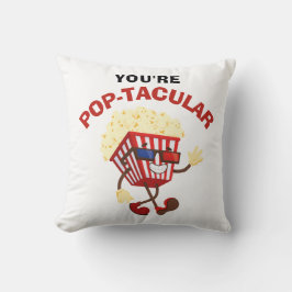 Coola Retro Funny Popcorn humor filmpresent Kudde