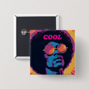 Coola/Retro-knapp Knapp