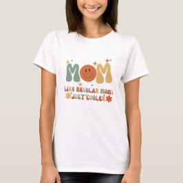 Coola Retro Mamma - Lilla Mor Gåvskift T Shirt