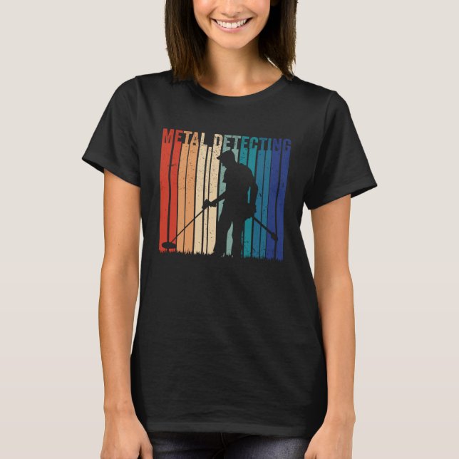 Coola Retro Metall identifierar Hobby Unik Metall  T Shirt (Framsida)