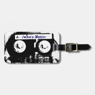 Coola Retro Music Cassette-band, Mixtape Grooves Bagagebricka