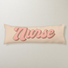 Coola Retro Nurse Pillow | Nurse Gift Kroppskudde