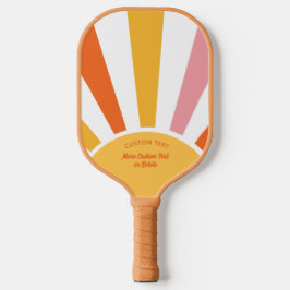 Coola Retro Pickleball Sunburst Personlig