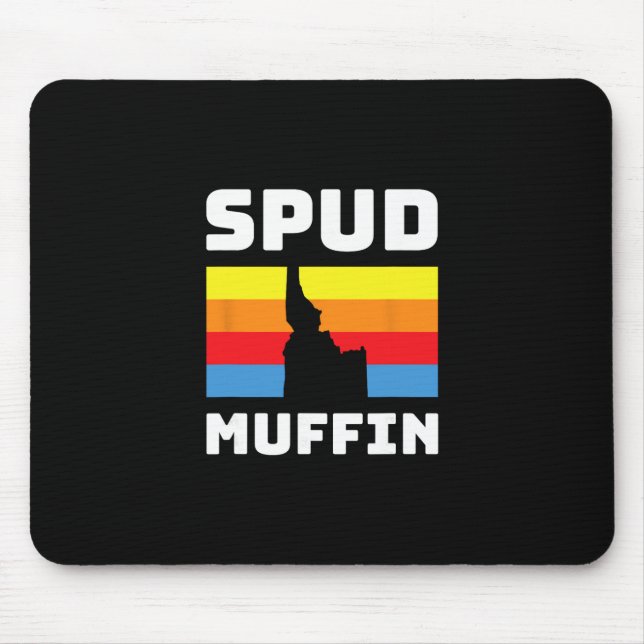 Coola Retro Resor Idaho Semester Potatis Spud Muff Musmatta (Framsidan)
