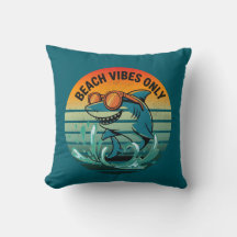 Coola Retro Shark with Sunglasses - Beach Vibes En