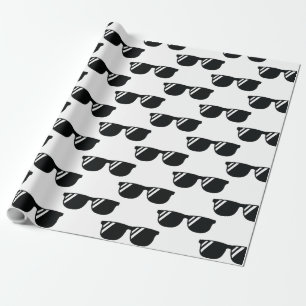 Coola Retro Sunglasses Grad Party Black White Presentpapper