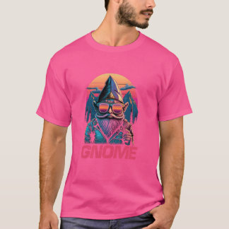 Coola Retro Sunset Sunglasses Gnome T Shirt