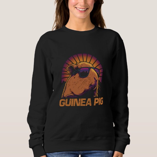 Coola Retro Sunset Sunglasses Guinea Gris T Shirt (Framsida)