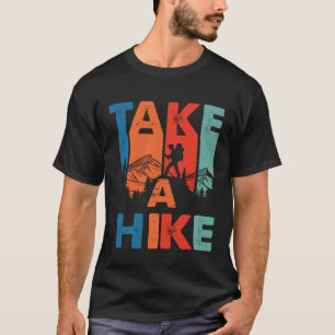 Coola Retro tar ett klimat i ett högt bergsberg so T Shirt