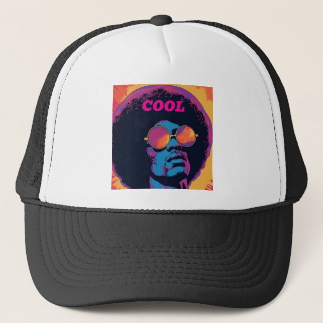 Coola/Retro-Truckerkeps Keps (Framsida)