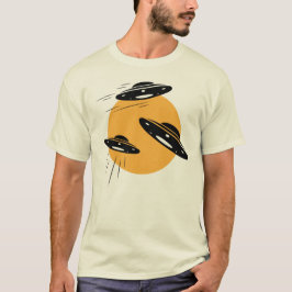 Coola Retro UFO Invasion T Shirt