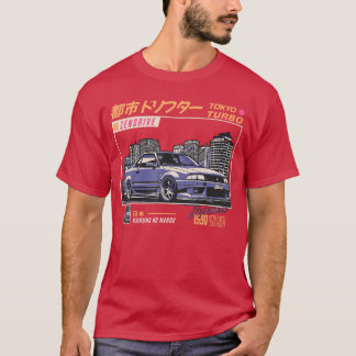 Coola Retro Vintage Japansk JDM Tokyo Japan Drift T Shirt