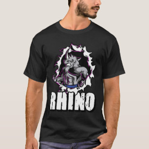 Coola Rhino Fitness Bodybuilding viktning T Shirt