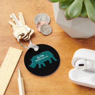 Coola Rhinoceros Keychain Nyckelring