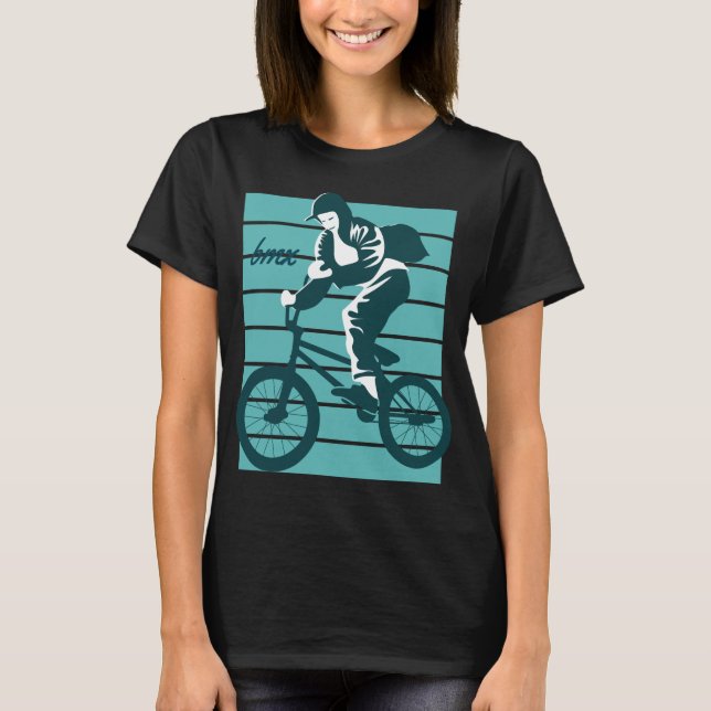 Coola Rider Design - BMX T Shirt (Framsida)