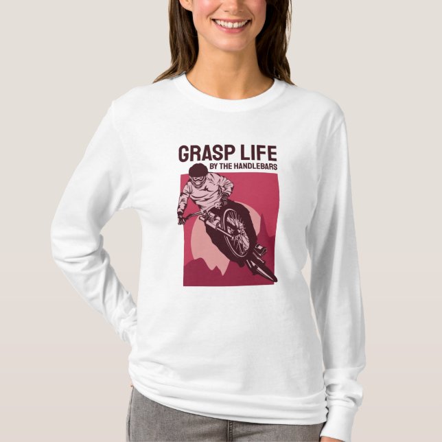 Coola Rider Design - Grasp Life T Shirt (Framsida)
