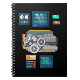 Coola Robot Artificial Intelligence Anteckningsbok