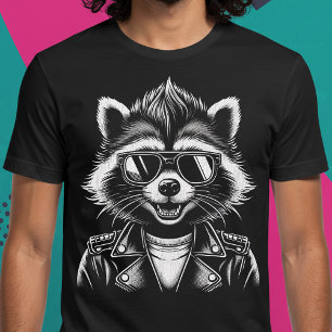 Coola Rock and roll Racoon T Shirt