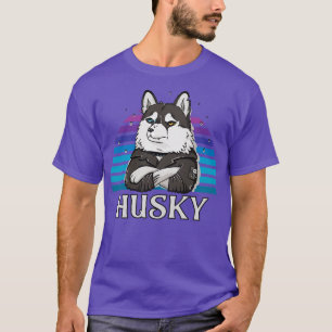 Coola Rocker Husky Hund älskare T Shirt
