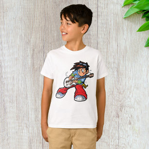 Coola Rockstjärna Guitarist Roligt Musician T Shirt