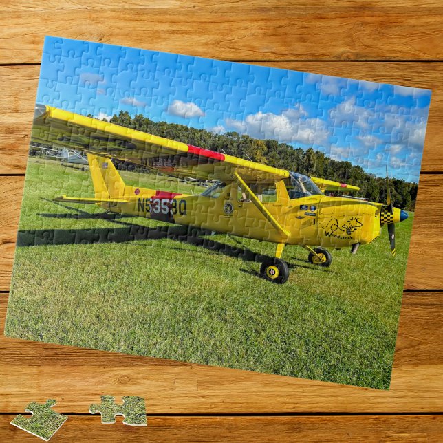 Coola Roligt Flygplansfoto, pilotfamilj, luftfart Pussel (Skapare uppladdad)