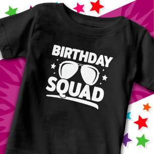 Coola Roligt Matching Group Party Crew Birthday Sq T Shirt