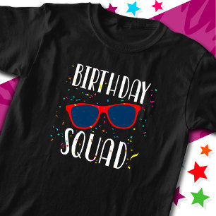 Coola Roligt Matching Group Party Crew Birthday Sq T Shirt