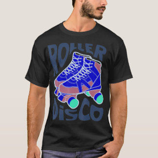 Coola Roller Disco Birthday Gift För manar och T Shirt