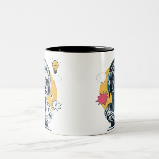 Coola Roman Statue Mugg - Modern Aesthetic Gift (Center)