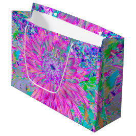 Coola Rosa Blue och Lila Artsy Dahlia Bloom