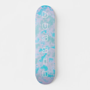Coola Rosa Clouds Bussin Skateboard for Beginners