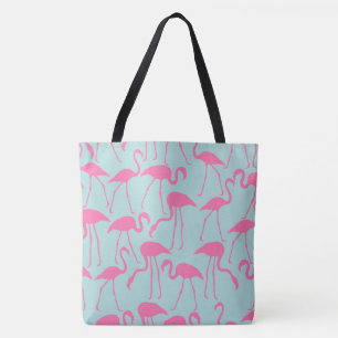Coola Rosa Flamingo Pattern Tygkasse