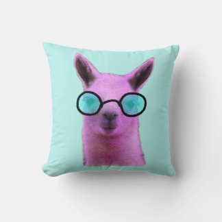 Coola Rosa Llama! Cushion Dekorativ kudde
