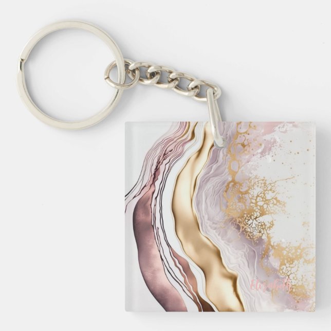 Coola Rosa Marble Stone Guld (Framsidan)