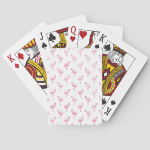 Coola Rosa Tropical Flamingo Möntern on White Casinokort