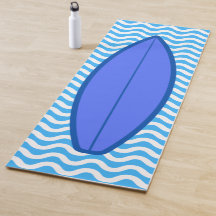 Coola Royal Blue Vågar Surfing Yoga Mat