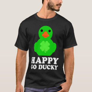 Coola Rubber Anka Lucky Go Ducky Funny St Pat T Shirt
