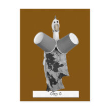 Coola Rubber Chicken-kaffekort