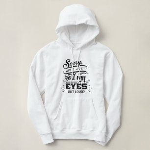 coola rullande ögon ord art Hoodie T Shirt