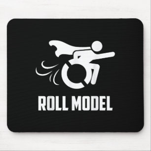 Coola rullmodell _ Rolig handikappad person rullst Musmatta
