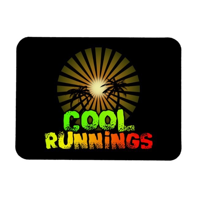 Coola runnings Jamaica Magnet (Horisontell)