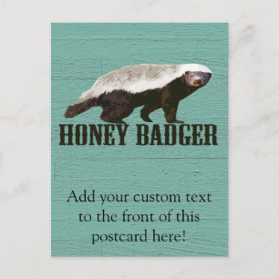 Coola Rustic Honey badger Vykort