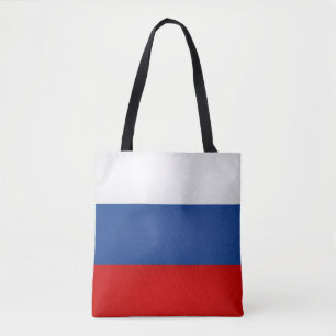 Coola Ryssland Flagga Mode Tygkasse